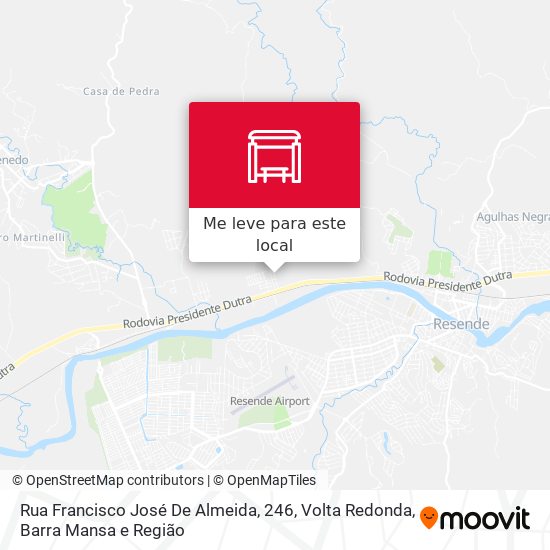 Rua Francisco José De Almeida, 246 mapa