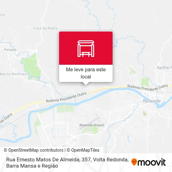 Rua Ernesto Matos De Almeida, 357 mapa