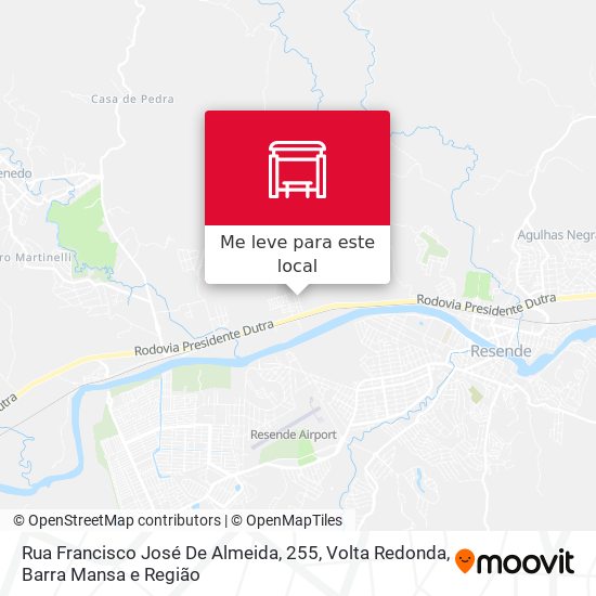 Rua Francisco José De Almeida, 255 mapa