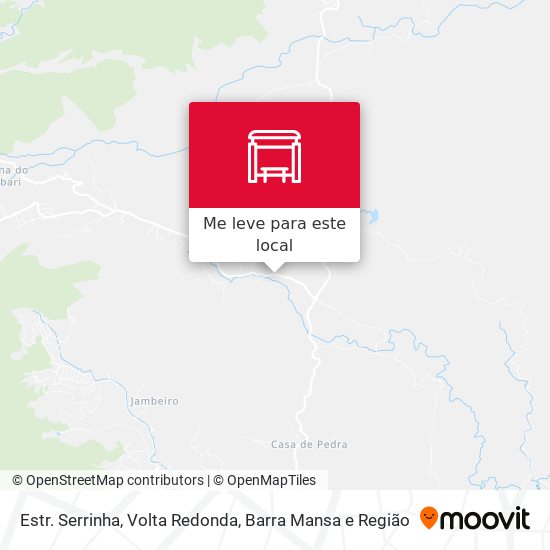 Estr. Serrinha mapa