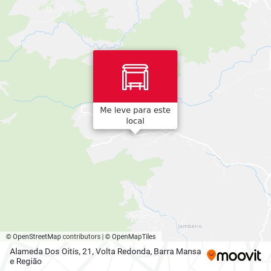 Alameda Dos Oitís, 21 mapa