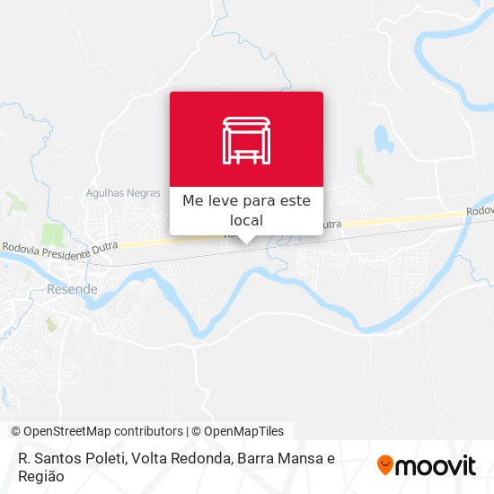 R. Santos Poleti mapa
