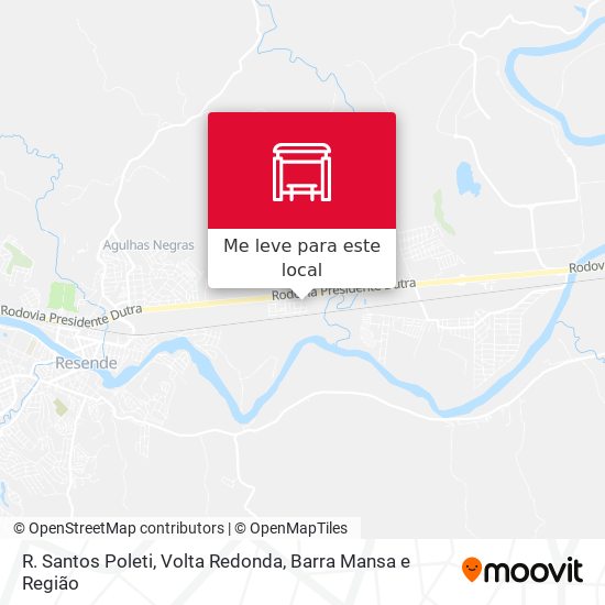 R. Santos Poleti mapa