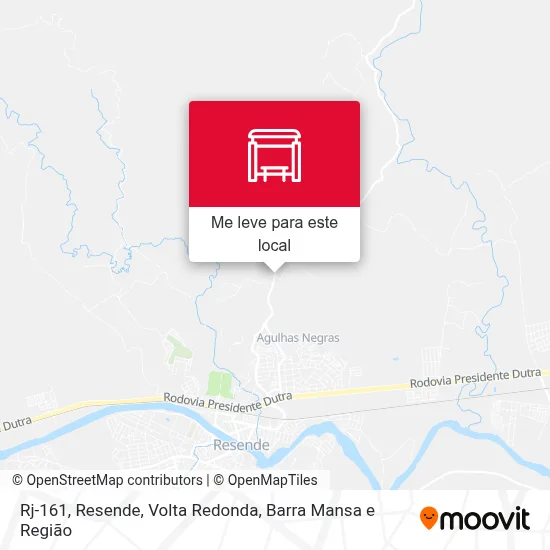 Rj-161, Resende mapa