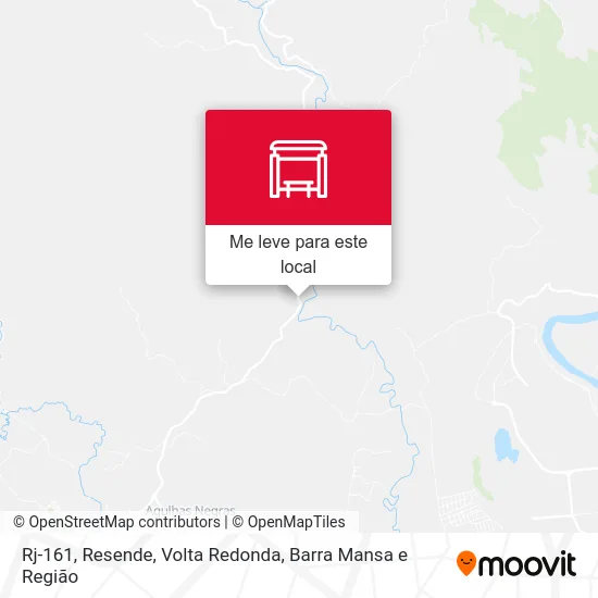 Rj-161, Resende mapa