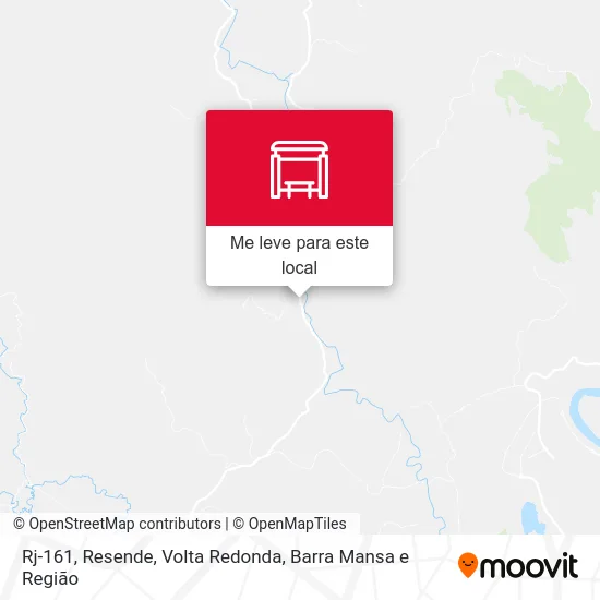 Rj-161, Resende mapa