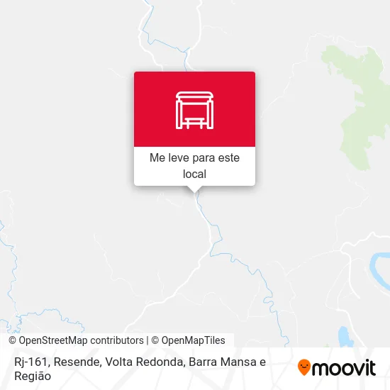 Rj-161, Resende mapa