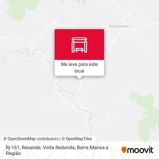 Rj-161, Resende mapa