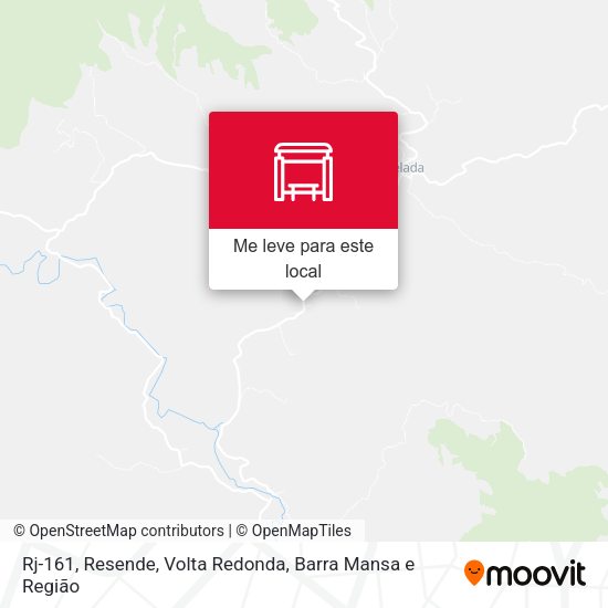 Rj-161, Resende mapa