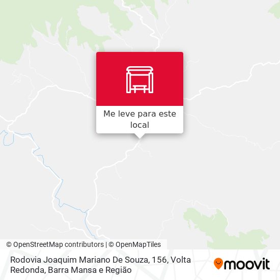 Rodovia Joaquim Mariano De Souza, 156 mapa