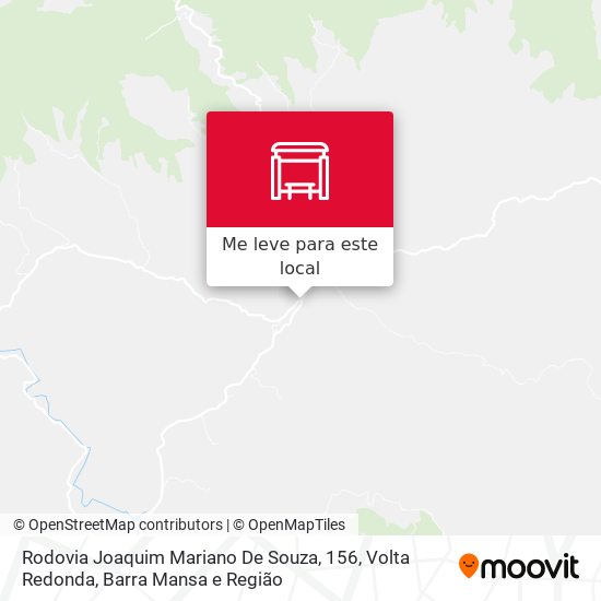 Rodovia Joaquim Mariano De Souza, 156 mapa