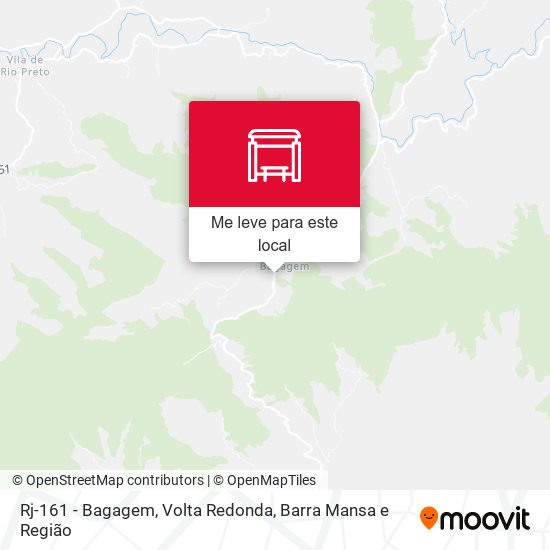 Rj-161 - Bagagem mapa