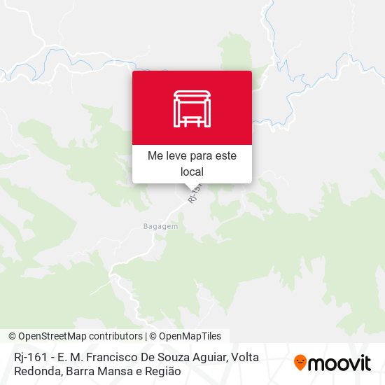 Rj-161 - E. M. Francisco De Souza Aguiar mapa