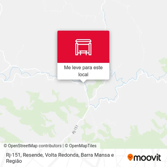 Rj-151, Resende mapa