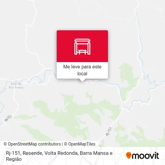 Rj-151, Resende mapa