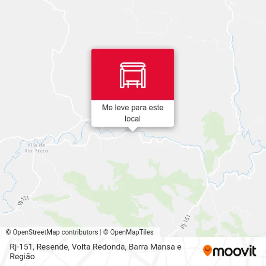 Rj-151, Resende mapa