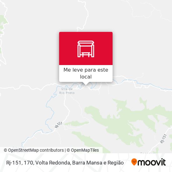 Rj-151, 170 mapa
