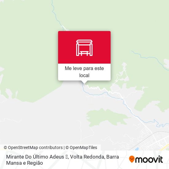Mirante Do Último Adeus ❆ mapa