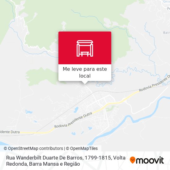 Rua Wanderbilt Duarte De Barros, 1799-1815 mapa