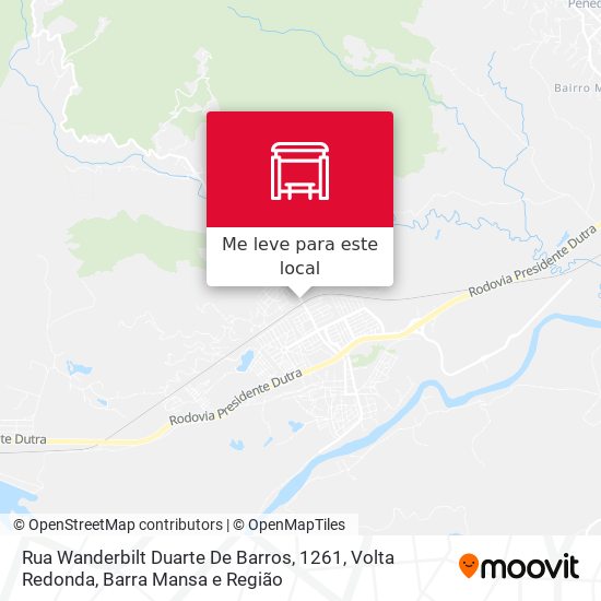 Rua Wanderbilt Duarte De Barros, 1261 mapa