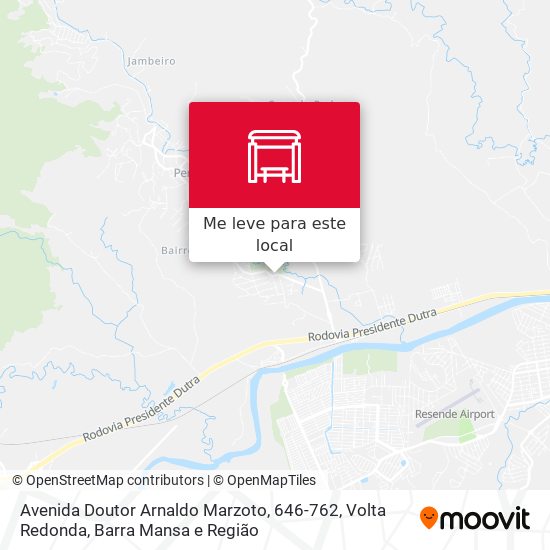 Avenida Doutor Arnaldo Marzoto, 646-762 mapa
