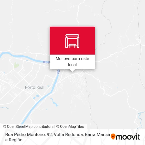 Rua Pedro Monteiro, 92 mapa