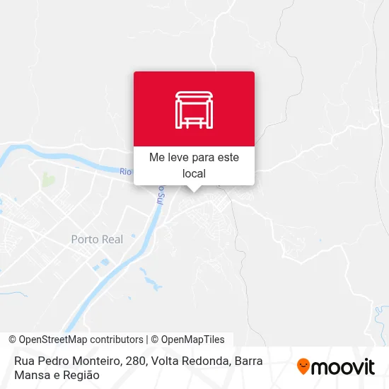 Rua Pedro Monteiro, 280 mapa