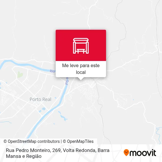 Rua Pedro Monteiro, 269 mapa