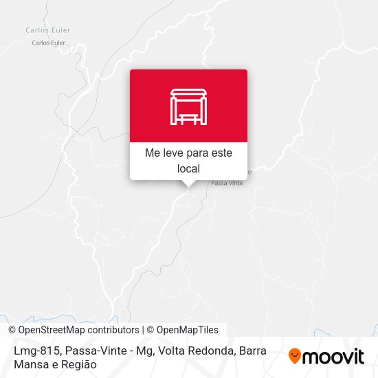Lmg-815, Passa-Vinte - Mg mapa