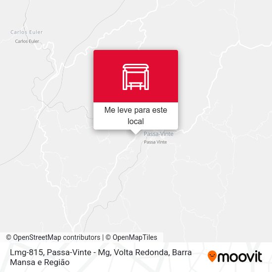 Lmg-815, Passa-Vinte - Mg mapa