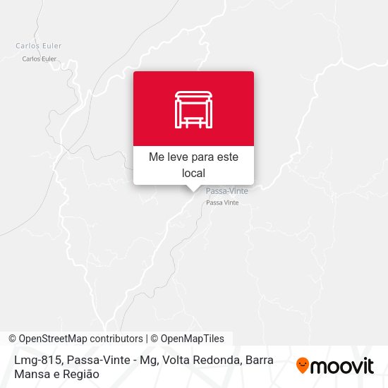 Lmg-815, Passa-Vinte - Mg mapa