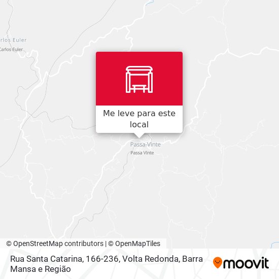 Rua Santa Catarina, 166-236 mapa