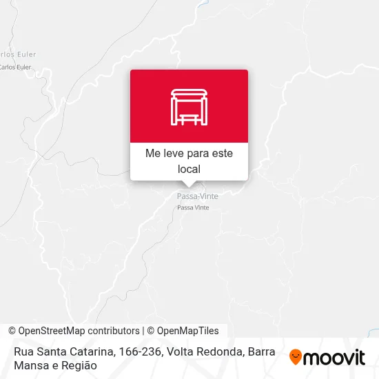 Rua Santa Catarina, 166-236 mapa
