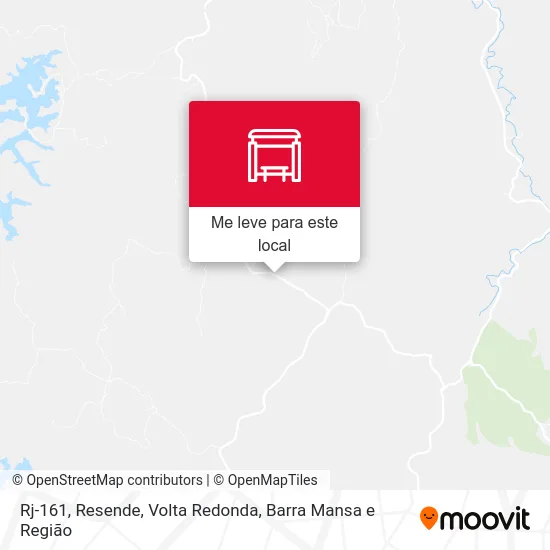 Rj-161, Resende mapa