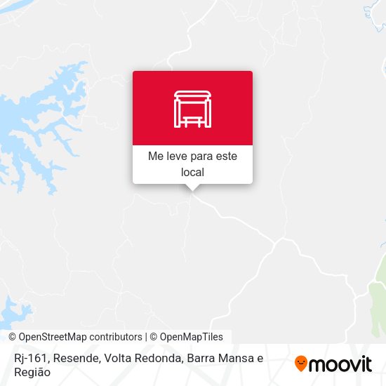 Rj-161, Resende mapa