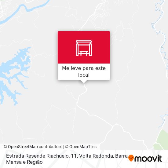 Estrada Resende Riachuelo, 11 mapa
