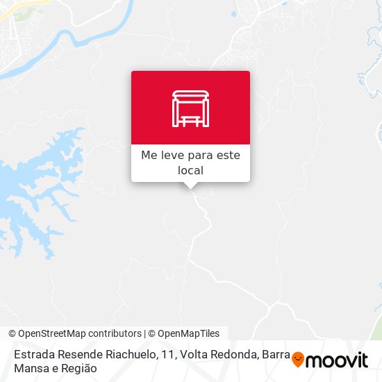 Estrada Resende Riachuelo, 11 mapa