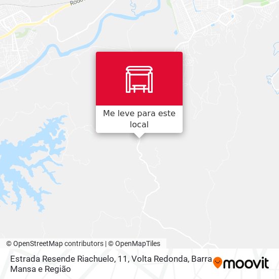 Estrada Resende Riachuelo, 11 mapa