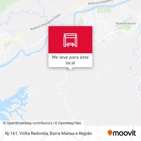 Rj-161 mapa