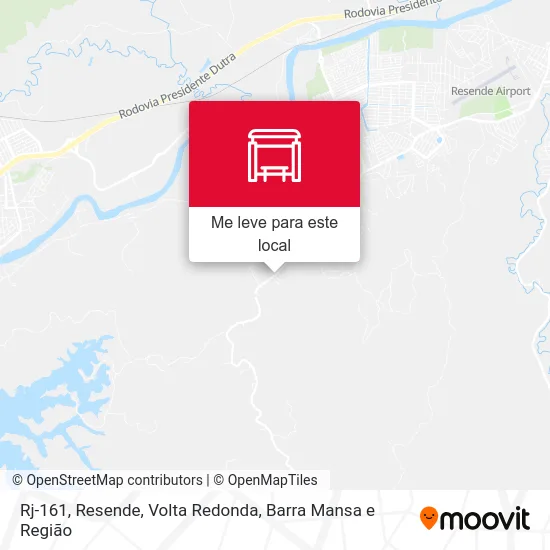 Rj-161, Resende mapa