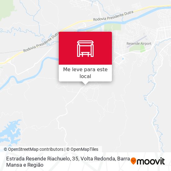 Estrada Resende Riachuelo, 35 mapa