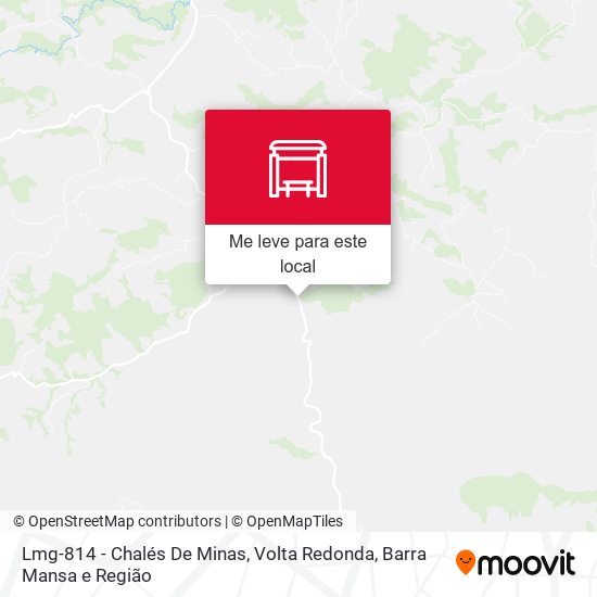 Lmg-814 - Chalés De Minas mapa