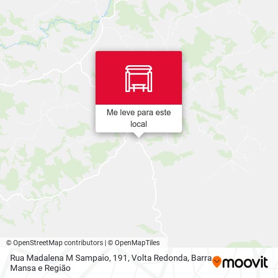 Rua Madalena M Sampaio, 191 mapa