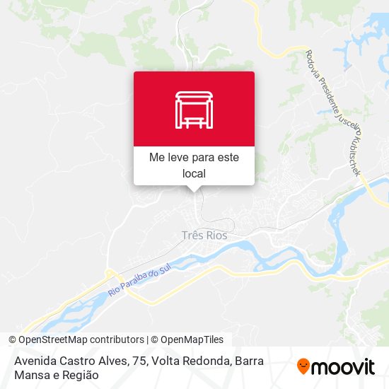 Avenida Castro Alves, 75 mapa