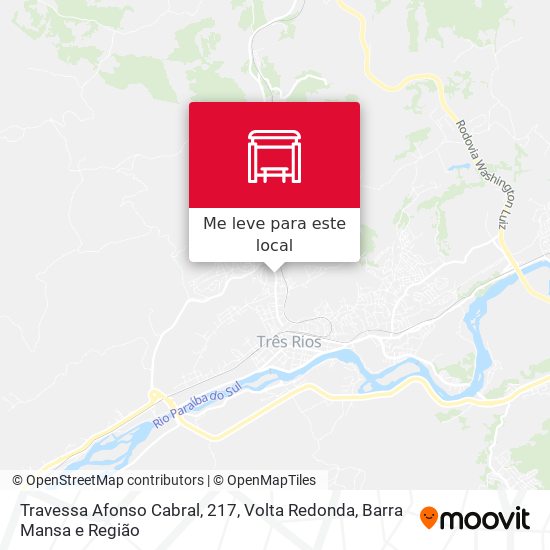 Travessa Afonso Cabral, 217 mapa