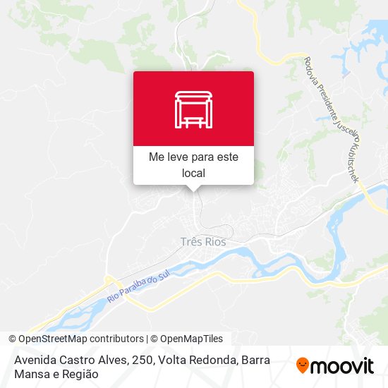 Avenida Castro Alves, 250 mapa