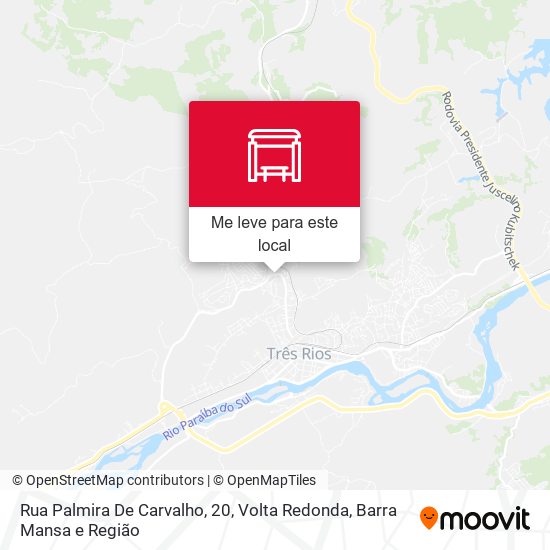 Rua Palmira De Carvalho, 20 mapa