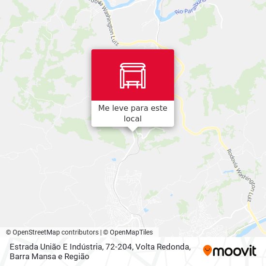 Estrada União E Indústria, 72-204 mapa