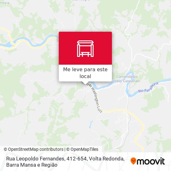 Rua Leopoldo Fernandes, 412-654 mapa