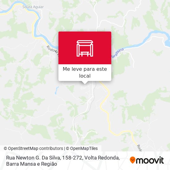 Rua Newton G. Da Silva, 158-272 mapa